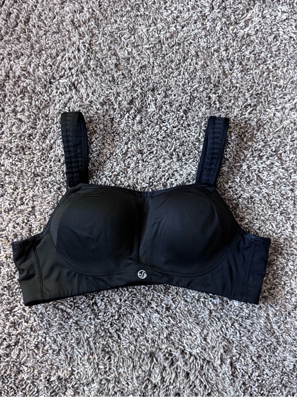 Soma Sport Black Max Support Contour Underwire Sports Bra 34A